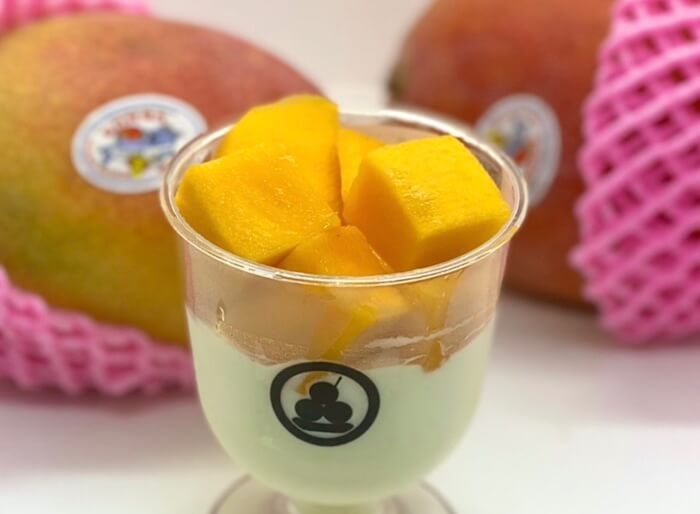 メキシコ産マンゴー ヴィーナス を使ったオリジナルスイーツ 皓介 こうすけ